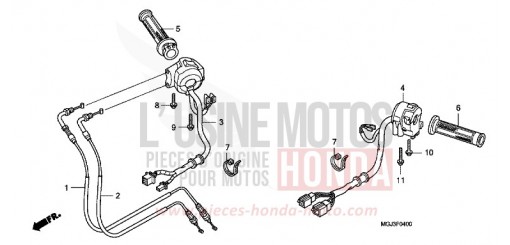 COMMUTATEUR/CABLE CBF1000FAA de 2010